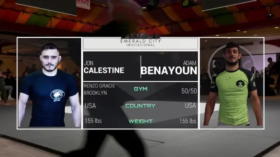 2F Jon Calestine vs Adam Benayoun -  Emerald City Invitational