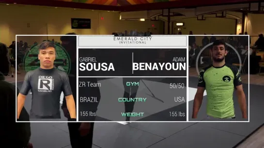 4F Gabriel Sousa vs Adam Benayoun -  Emerald City Invitational