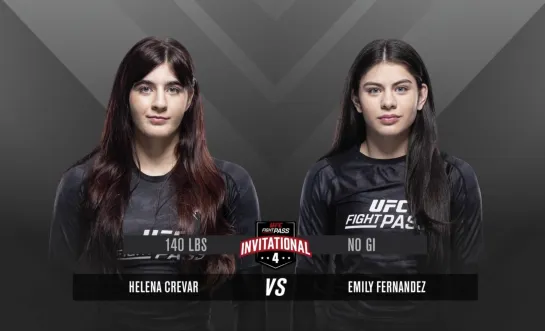 Helena Crevar vs Emily Fernandez - UFC Fight Pass Invitational 4