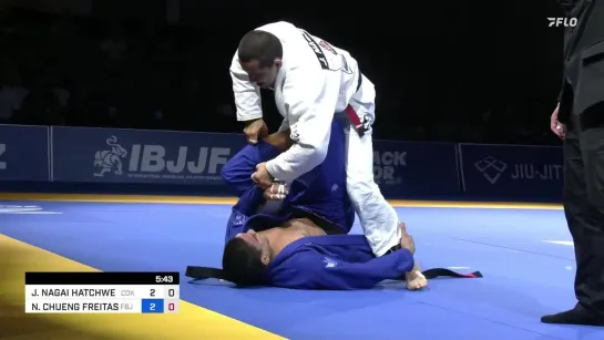 JACKSON NAGAI vs NATAN CHUENG - 2023 IBJJF Absolute Grand Prix