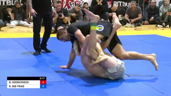 88 BENJAMIN HODGKINSON vs ROBERTO DIB FRIAS - ADCC Asia & Oceania Trial 2022