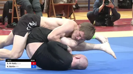 Fin 66 KG Sam Mcnally vs Robin Bohlin - ADCC 2nd European Trials 2022