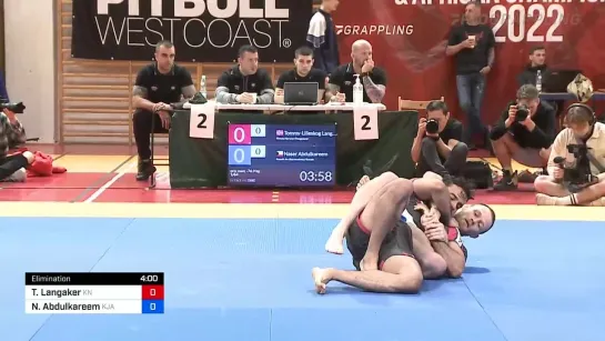 Tommy Langaker vs Naser Abdulkareem - ADCC 2nd European Trials 2022