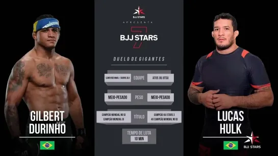 Gilbert Burns vs Lucas Hulk #bjjstars7