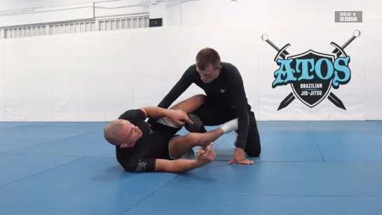 1 Mateusz Szczecinski - K Guard Entry to Modified Arm Bar  Part 1