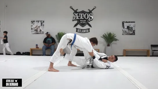 Bruno Frazatto teaches Black Belt Scissor Sweep, during the fundamental class #GalvaoJJ