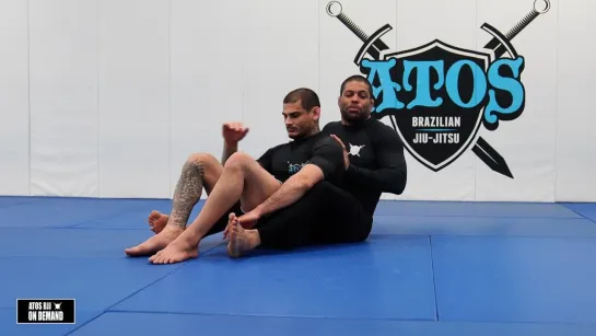 Andre Galvao teaches Back Control, during the no-gi class