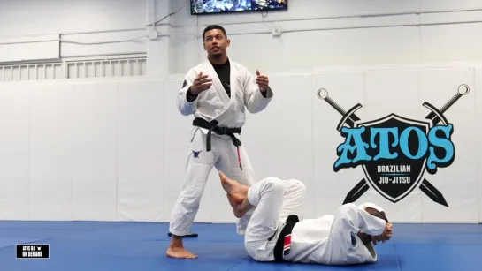 Rolando Samson teaches Guard Passing Drills, during the advanced class #bjf_drills