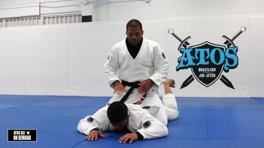 7 Andre Galvao teaches Back Takes from Closed Guard, during the fundamental class