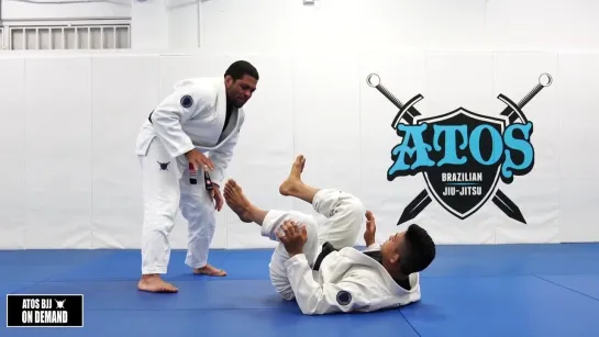 Andre Galvao - Leg Drag With Half Circle Shield