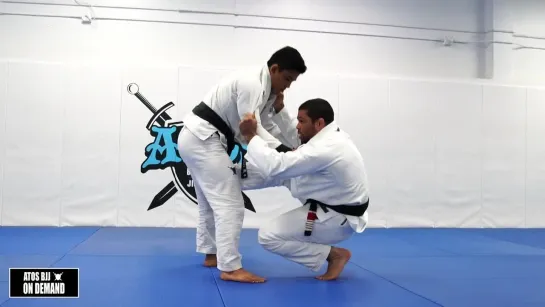 Andre Galvao - Fake Guard Pull to Ankle Pick  Single Leg