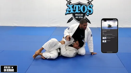 Andre Galvao - Deep Half Guard Counter Attack to Back Take