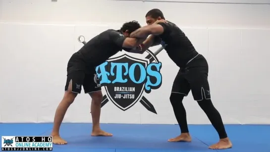 Andre Galvao teaches Head  Arm Control Takedown #bjf_wrestling #GalvaoJJ