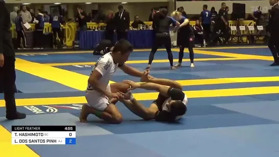 4F TOMOYUKI HASHIMOTO vs LUCAS PINHEIRO #IBJJFWORLDNOGI2022