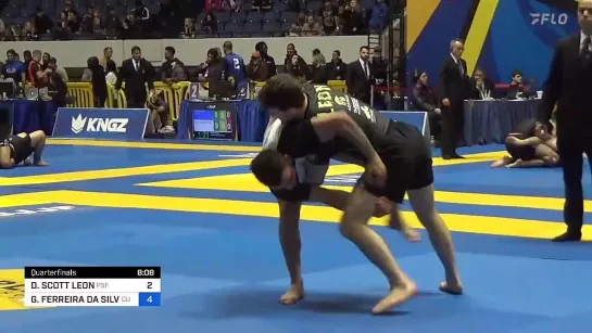 4F DANTE LEON vs GABRIEL DA SILVA #IBJJFWORLDNOGI2022