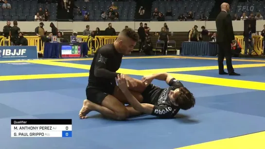 MICHAEL PEREZ vs GIANNI GRIPPO 2022 World IBJJF Jiu-Jitsu No-Gi Championship