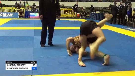 4F ANDREW TACKETT vs ANTHONY ROBINSON #IBJJFWORLDNOGI2022