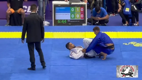 Final- Pablo Lavasseli vs Luiz Felipe dos Santos. Peso Leve / Brasileiro de Jiu Jitsu 2022.