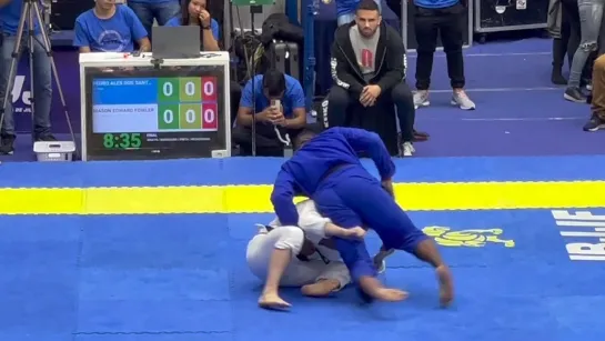 Final- Mason Fowler vs Pedro Alex Pimenta- Peso Pesadissimo / Brasileiro de Jiu Jitsu 2022.