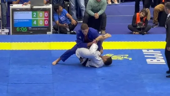 Final- Nicholas Meregali vs Fellipe Andrew- Peso Super Pesado / Brasileiro de Jiu Jitsu CBJJ 2022.