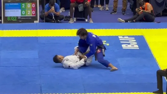 Final Micael Galvao vs Servio Tulio - Peso Medio / Brasileiro de Jiu Jitsu 2022.