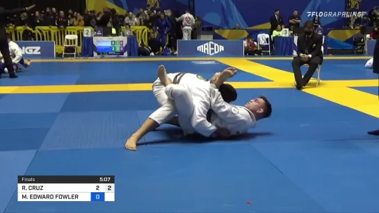 RENAN CRUZ vs MASON EDWARD FOWLER 2021 World Jiu-Jitsu IBJJF Championship  #IBJJFWORLD2021