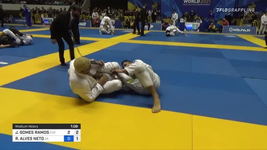 JANSEN GOMES RAMOS vs RUI ALVES NETO 2021 World Jiu-Jitsu IBJJF Championship #IBJJFWORLD2021