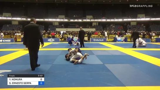 YUMA NOMURA vs SEBASTIAN ERNESTO SERPA 2021 World Jiu-Jitsu IBJJF Championship #IBJJFWORLD2021