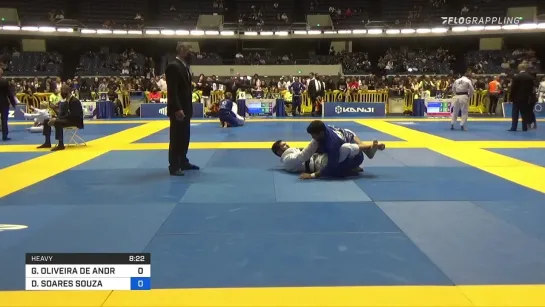 GUSTAVO OLIVEIRA DE ANDRADE vs DIMITRIUS SOARES SOUZA 2021 World Jiu-Jitsu IBJJF Championship #IBJJFWORLD2021