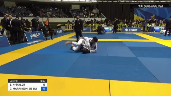 SHANE JAMIL HILL-TAYLOR vs GABRIEL MARANGONI DE OLIVEIRA 2021 World Jiu-Jitsu IBJJF Championship #IBJJFWORLD2021