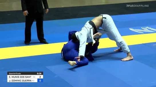 ERICH MUNIS vs JOSHUA DOMINIC GUERRA 2021 World Jiu-Jitsu IBJJF Championship #IBJJFWORLD2021