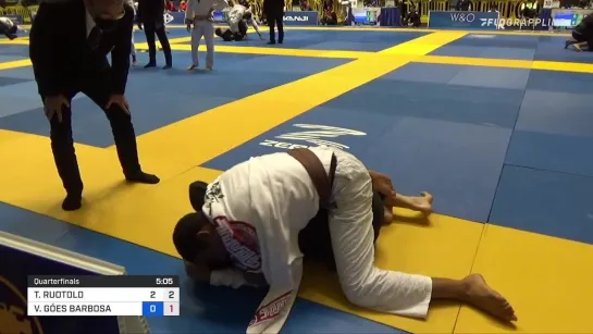 4F TYE RUOTOLO vs VINICIUS GOES BARBOSA 2021 World Jiu-Jitsu IBJJF Championship #IBJJFWORLD2021