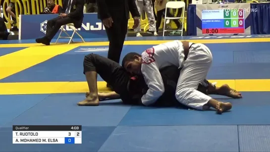 TYE RUOTOLO vs AMR MOHAMED M. ELSAYED HASSANIN 2021 World Jiu-Jitsu IBJJF Championship #IBJJFWORLD2021