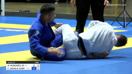 MICHAEL MUSUMECI JR. vs FRANCISCO JONAS B. ANDRADE 2021 World Jiu-Jitsu IBJJF Championship #IBJJFWORLD2021