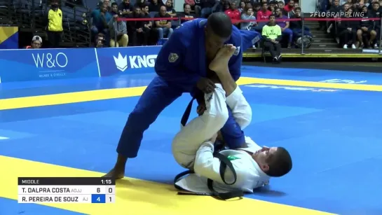 TAINAN DALPRA vs RONALDO JUNIOR 1/4 2021 World Jiu-Jitsu IBJJF Championship  #IBJJFWORLD2021