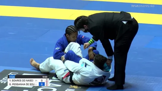 YARA SOARES vs GABRIELI PESSANHA - SUPER HEAVY 2021 World Jiu-Jitsu IBJJF Championship #IBJJFWORLD2021