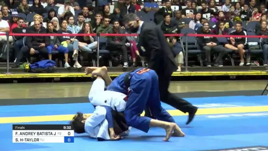 FABRICIO ANDREY BATISTA JUNIOR vs SHANE JAMIL HILL-TAYLOR - FEATHER 2021 World Jiu-Jitsu IBJJF Championship #IBJJFWORLD2021