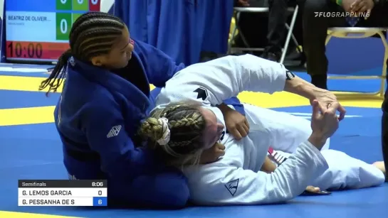 GABRIELLE GARCIA vs GABRIELI PESSANHA - open class #IBJJFWORLD2021