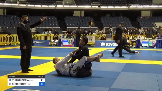 RAFAEL YURI GUERRIA vs ERIK LUKAS SEOANE-SCHEITER 2021 World Jiu-Jitsu IBJJF Championship