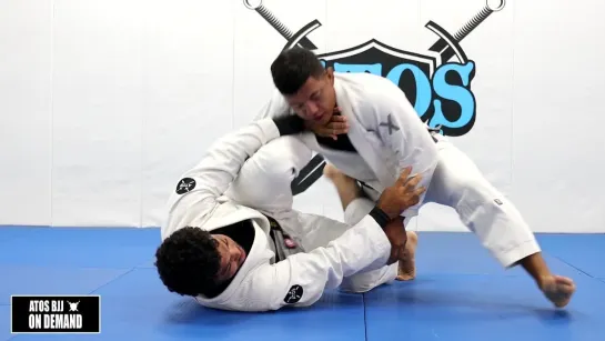 Andre Galvao - Knee Cut Guard Retention & Modified Kiss of the Dragon