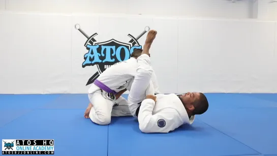 Andre Galvao - Omoplata from Hooks Guard