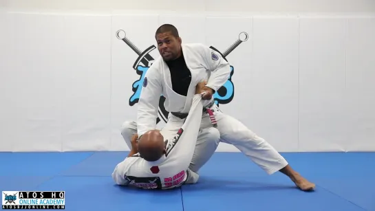 Andre Galvao - Powerful pressure knee cut pass