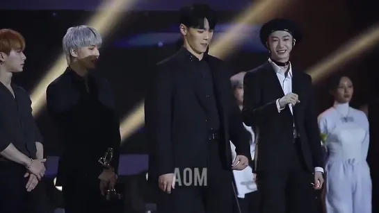 [VK][ 30.10.2019][Fancam] Monsta X Korea Pop Culture & Arts Awards 2019