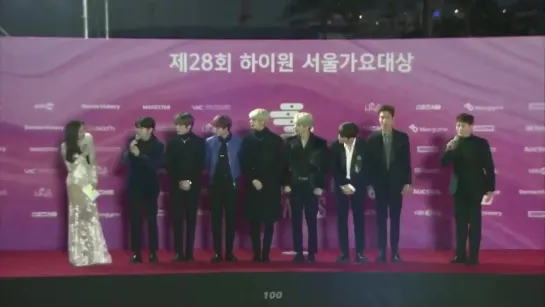 [VK][15.01.19] MONSTA X on Red Carpet @The 28th SEOUL MUSIC AWARDS 2019(1)