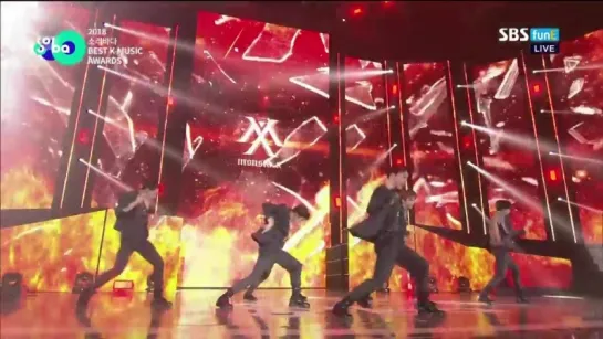 [VK][30.08.18] MONSTA X (몬스타엑스) - Jealousy @ 2018 SORIBADA BEST K-MUSIC AWARDS