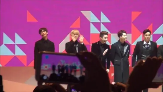 [VK] [27.12.2015] Monsta X (фанкам) @ SBS Awards Festival