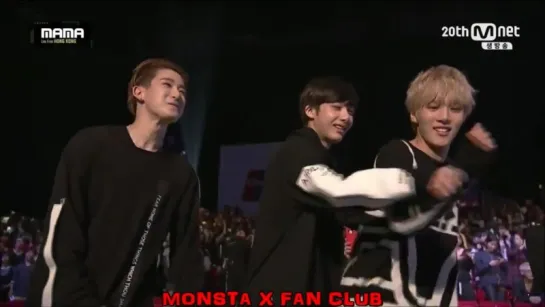 [VK] [02.12.2015] Monsta X правда помогли BigBang и PSY @ MAMA 2015