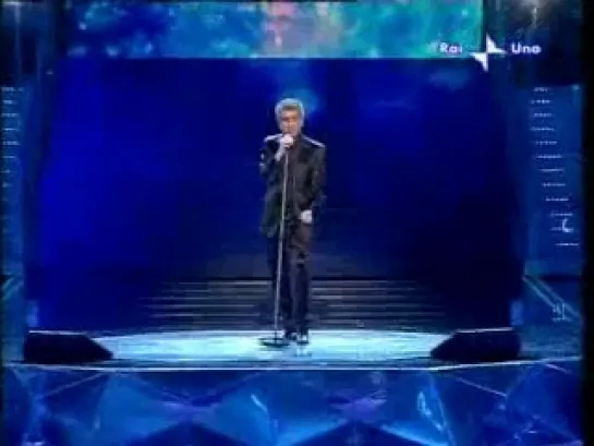 TOTO CUTUGNO - UN FALCO CHIUSO IN GABBIA (SANREMO 2008)