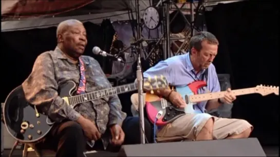 B.B. King with friends "Rock Me Baby"