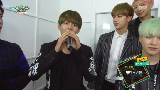 `SHOW:CUT` 151211 | Bangtan - Interview @ Music Bank